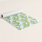 Summer Cactus #illustration #cactus Yoga Mat Gallery Image 2