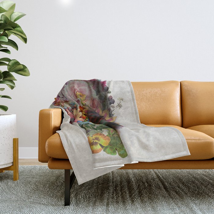 SKULL 2 Throw Blanket Gallery Image 1