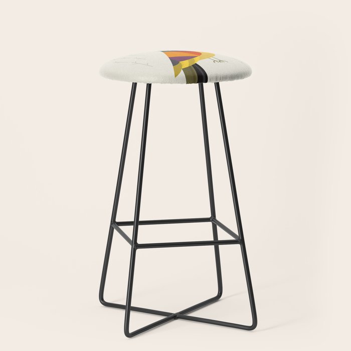 Helmeted Honeyeater Stool Gallery Image 1