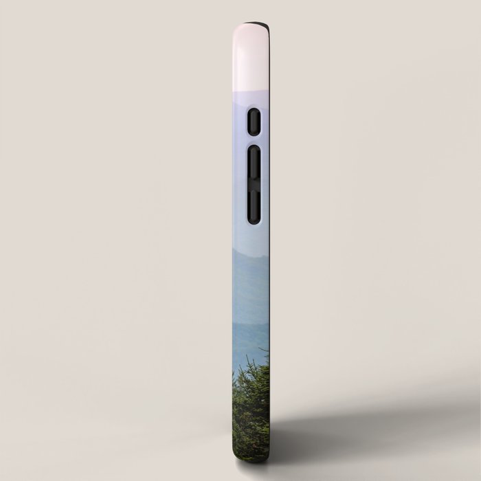 Smoky Mountain Pastel Sunset II iPhone Case Gallery Image 2