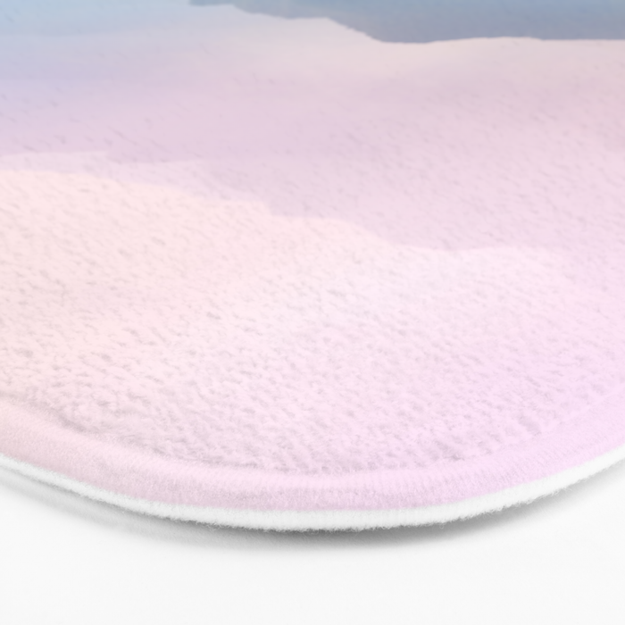 Smoky Mountain Pastel Sunset II Bath Mat Gallery Image 3