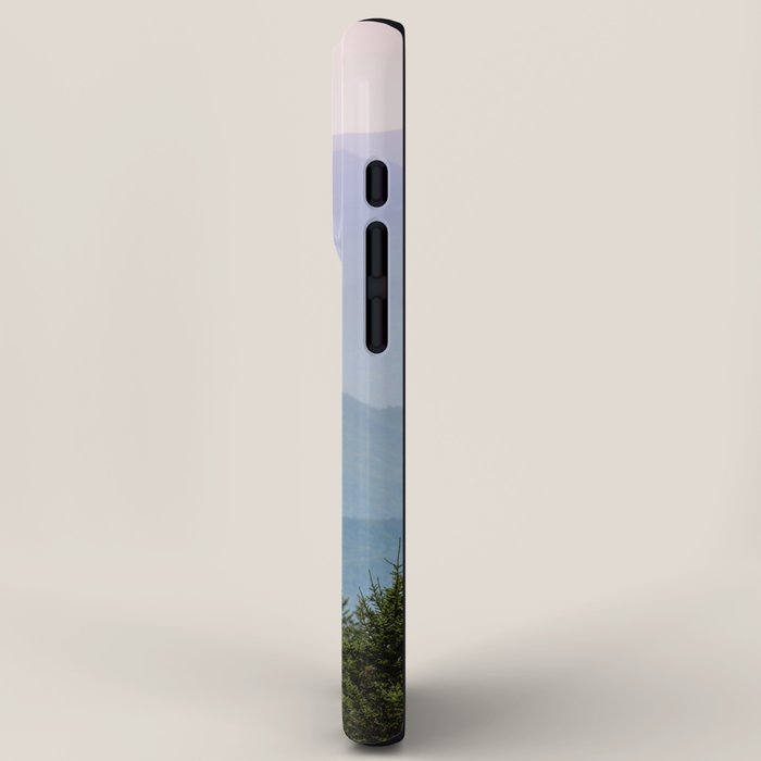 Smoky Mountain Pastel Sunset II iPhone Case Gallery Image 2