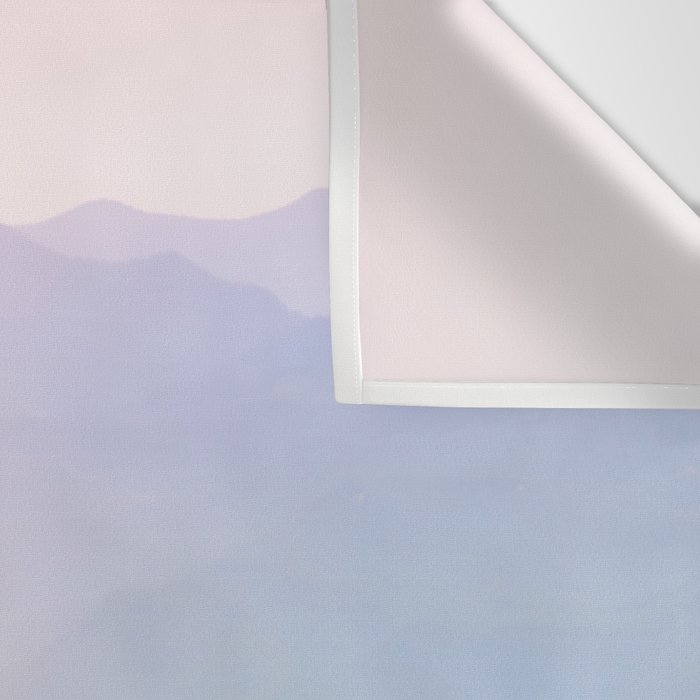 Smoky Mountain Pastel Sunset II Wall Tapestry Gallery Image 3