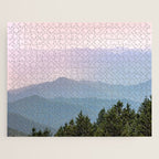 Smoky Mountain Pastel Sunset II Jigsaw Puzzle Gallery Image 1