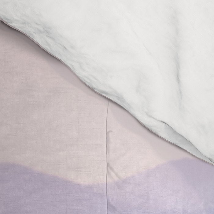 Smoky Mountain Pastel Sunset II Comforter Gallery Image 4