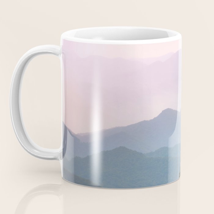 Smoky Mountain Pastel Sunset II Coffee Mug Gallery Image 3