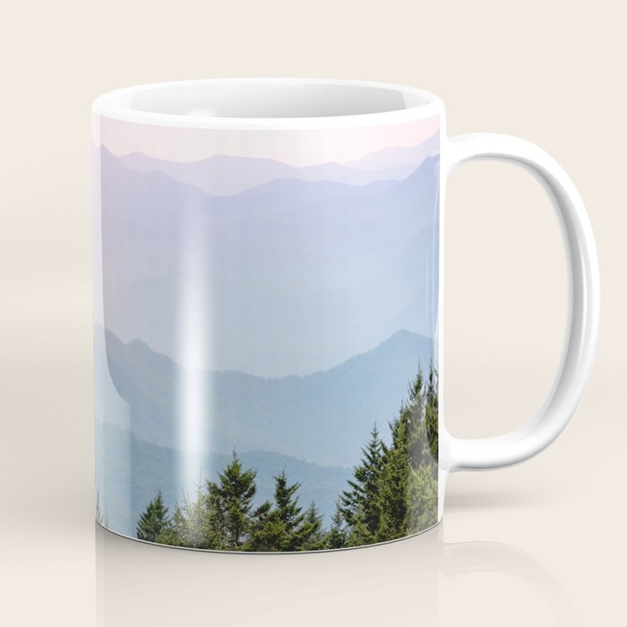 Smoky Mountain Pastel Sunset II Coffee Mug Gallery Image 1