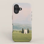 San Quirico d'Orcia, Fine Art Travel Photography Print, Tuscany Italy iPhone Case Gallery Image 1