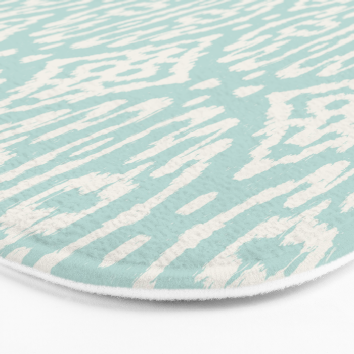 IKAT II . AQUA Bath Mat Gallery Image 3