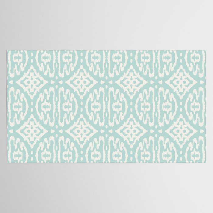 IKAT II . AQUA Tablecloth Gallery Image 2