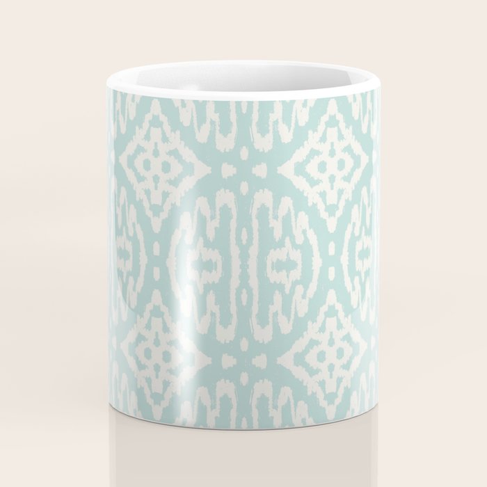 IKAT II . AQUA Coffee Mug Gallery Image 4