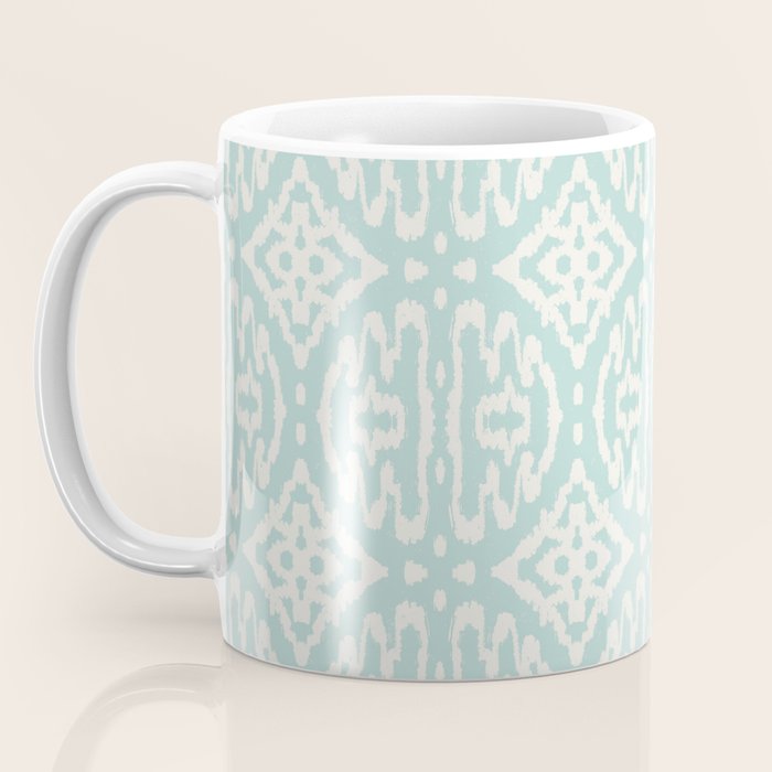 IKAT II . AQUA Coffee Mug Gallery Image 3