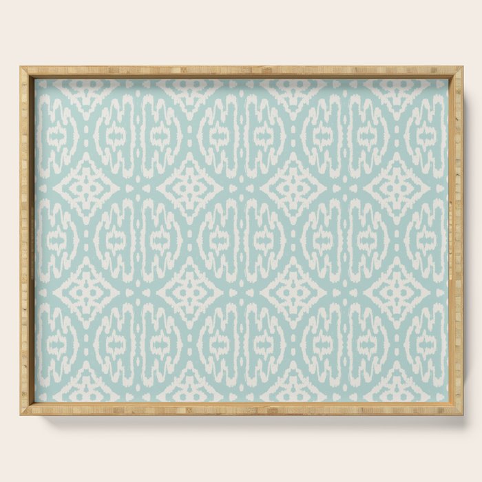 IKAT II . AQUA Serving Tray Gallery Image 1