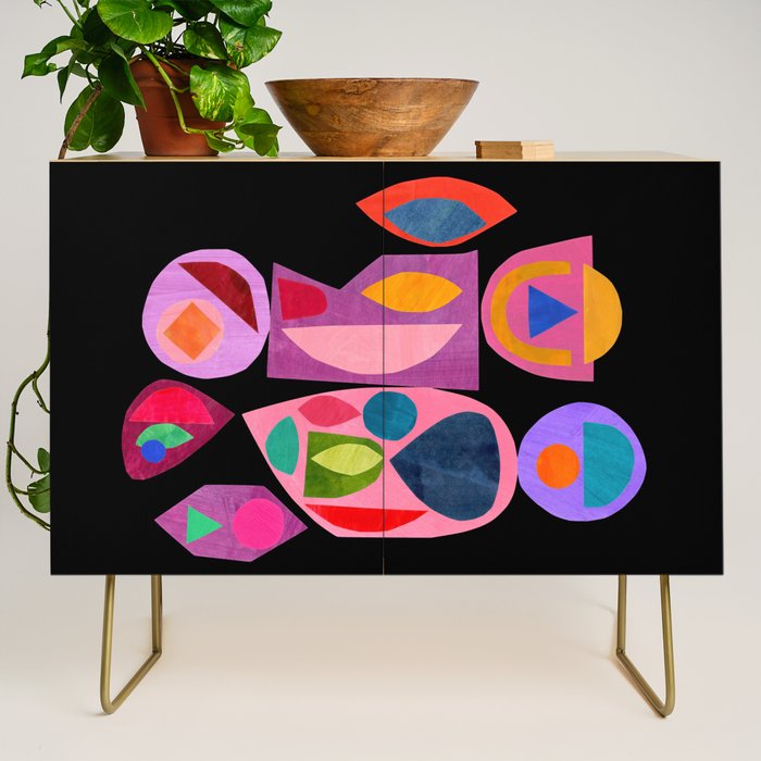 Midnight Mirror Credenza Gallery Image 1