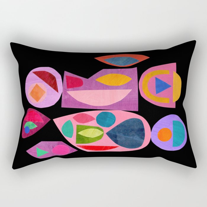 Midnight Mirror Rectangular Pillow Gallery Image 1