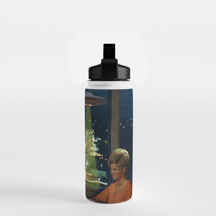 Meow! Cat abduction Water Bottle Gallery Image 2