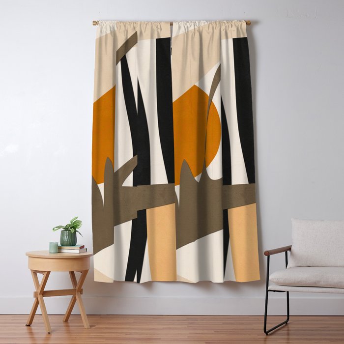 Abstract Art2 Window Curtain Gallery Image 5
