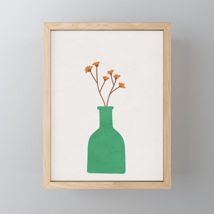 Little Vase Design 2 Mini Art Print Gallery Image 1