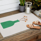 Little Vase Design 2 Outdoor Rug Gallery Image 2