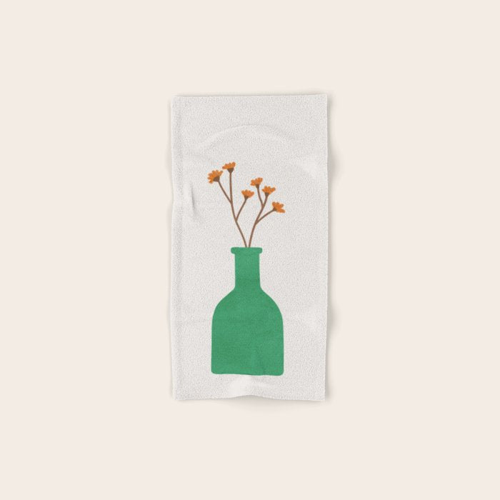 Little Vase Design 2 Bath Towel Gallery Image 1