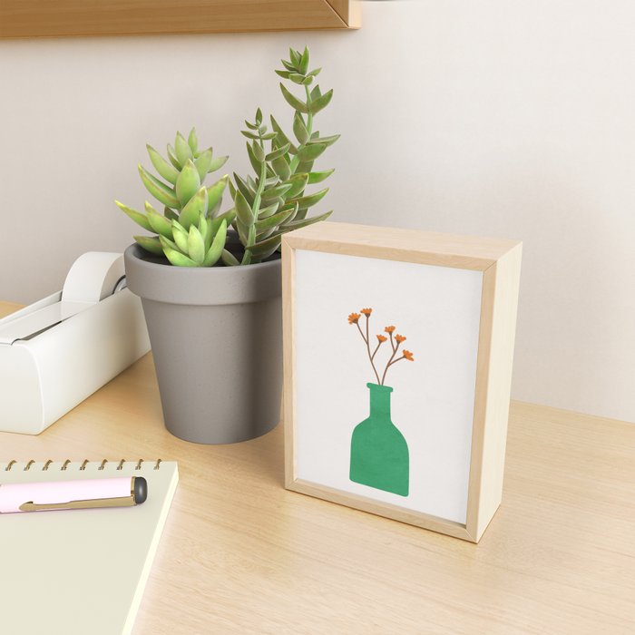Little Vase Design 2 Mini Art Print Gallery Image 2
