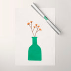 Little Vase Design 2 Wrapping Paper Gallery Image 1