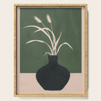 Minimal Abstract Vase Art I Serving Tray Gallery Image 1