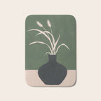 Minimal Abstract Vase Art I Bath Mat Gallery Image 1