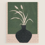 Minimal Abstract Vase Art I Jigsaw Puzzle Gallery Image 1