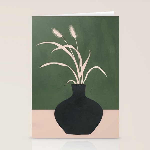 Minimal Abstract Vase Art I Stationery Card Gallery Image 2