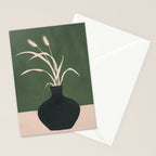 Minimal Abstract Vase Art I Stationery Card Gallery Image 2