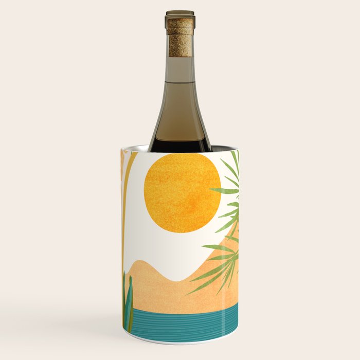 Villa View Tropical Landscape / Villa Series Wine Chiller Gallery Image 1