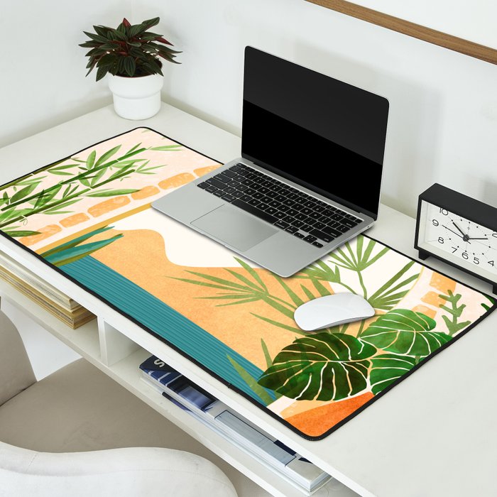 Villa View Tropical Landscape / Villa Series Desk Mat Gallery Image 2