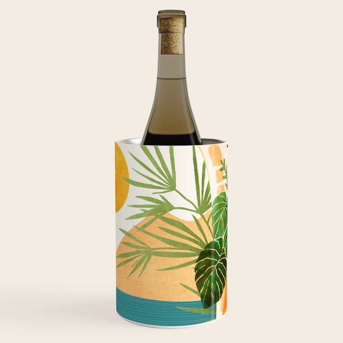 Villa View Tropical Landscape / Villa Series Wine Chiller Gallery Image 3