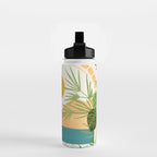 Villa View Tropical Landscape / Villa Series Water Bottle Gallery Image 2