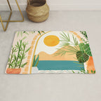 Villa View Tropical Landscape / Villa Series Rug Gallery Image 1