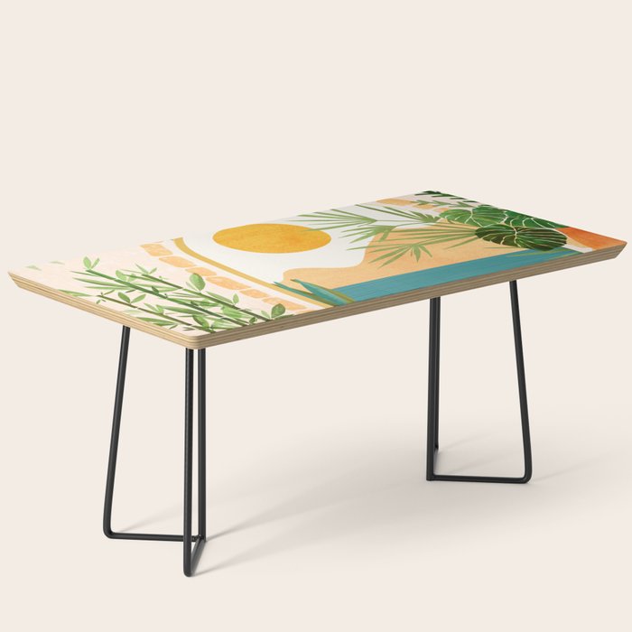 Villa View Tropical Landscape / Villa Series Coffee Table Gallery Image 1