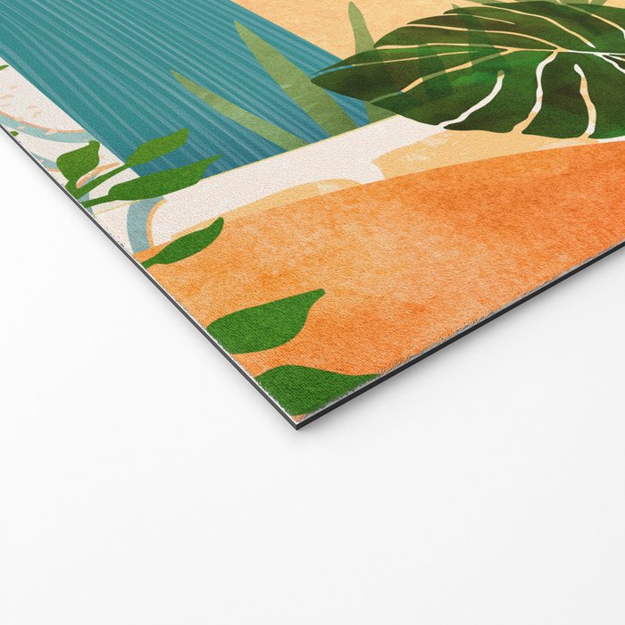 Villa View Tropical Landscape / Villa Series Welcome Mat Gallery Image 2