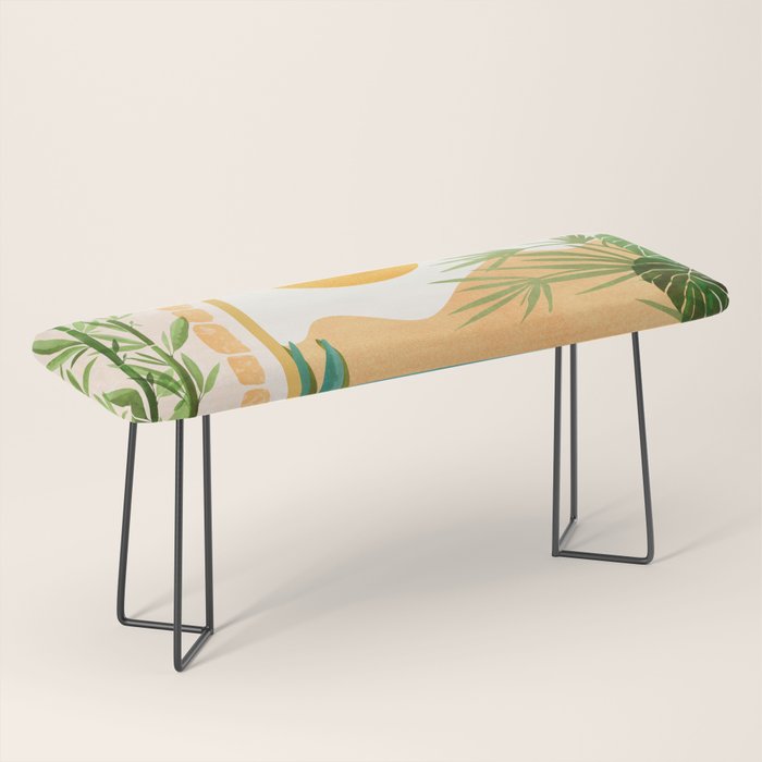 Villa View Tropical Landscape / Villa Series Bench Gallery Image 1