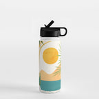 Villa View Tropical Landscape / Villa Series Water Bottle Gallery Image 1