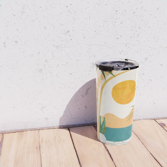 Villa View Tropical Landscape / Villa Series Travel Mug Gallery Image 4