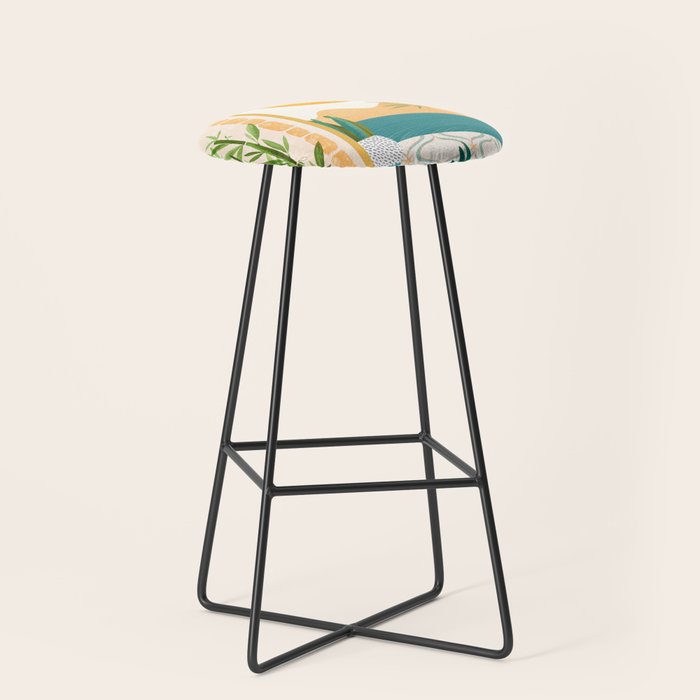 Villa View Tropical Landscape / Villa Series Stool Gallery Image 1