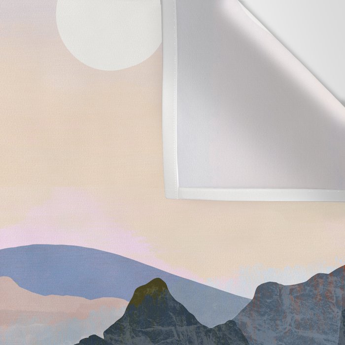valley moon Wall Tapestry Gallery Image 3