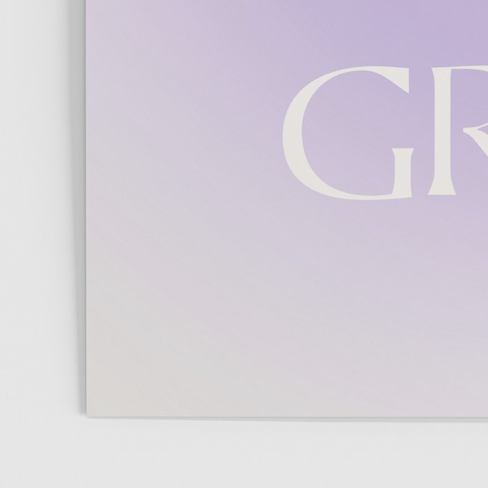 You Are Doing Great Lavender Gradient Poster Gallery Image 3