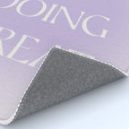 You Are Doing Great Lavender Gradient Rug Gallery Image 4