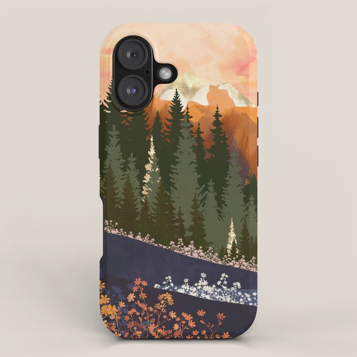 Mountain Dusk iPhone Case Gallery Image 1