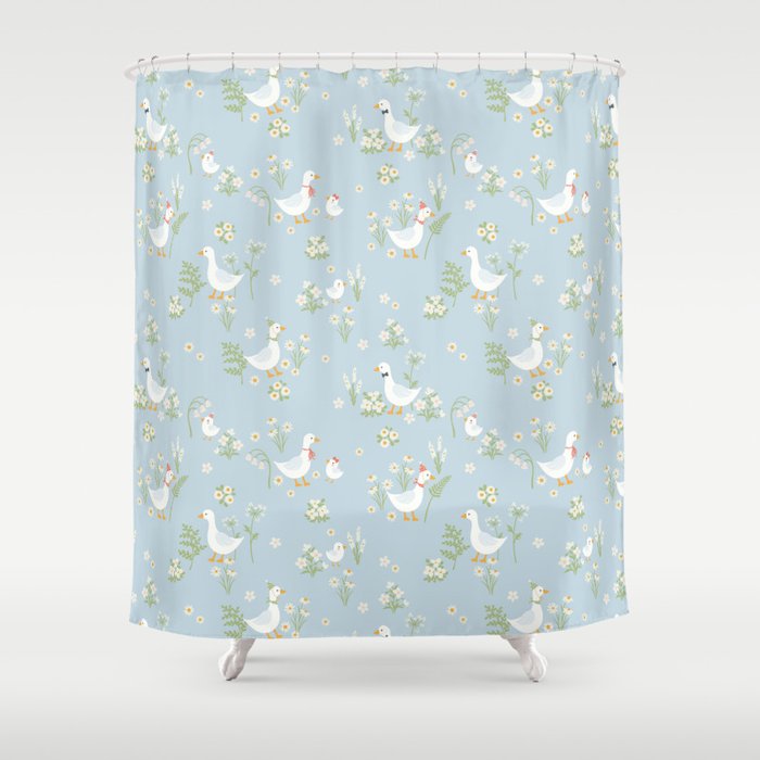 Little Goose Shower Curtain Gallery Image 1