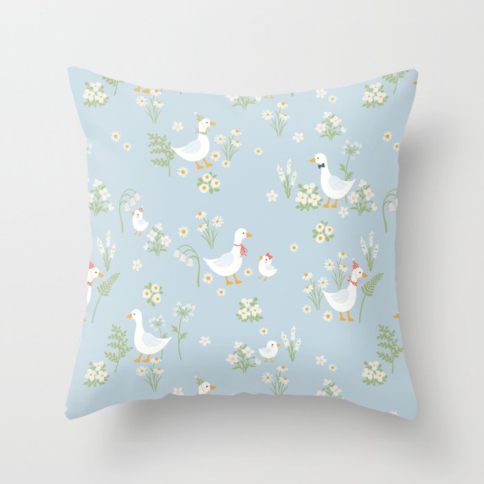 Little Goose Throw Pillow Gallery Image 6