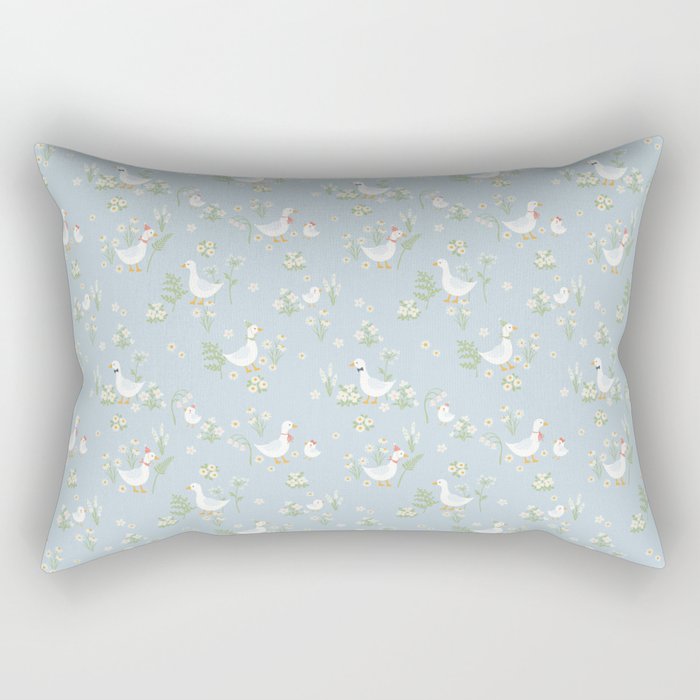 Little Goose Rectangular Pillow Gallery Image 1