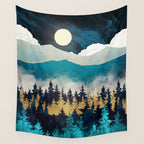 Evening Mist Wall Tapestry Gallery Image 4